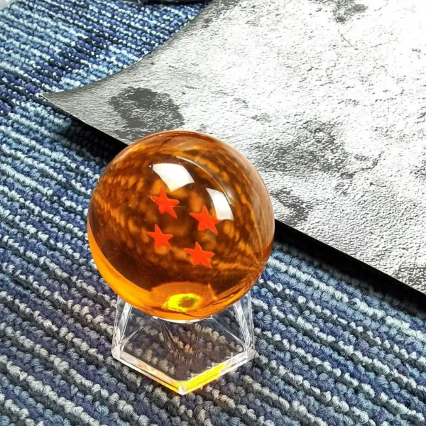 4.3 5.7 Cm Dragon Ball Z Crystal Ball Anime Figure 1 2 3 4 5 6 7 Star Dragon Balls with Stand Collectible Desktop Decoration Toy - Image 13